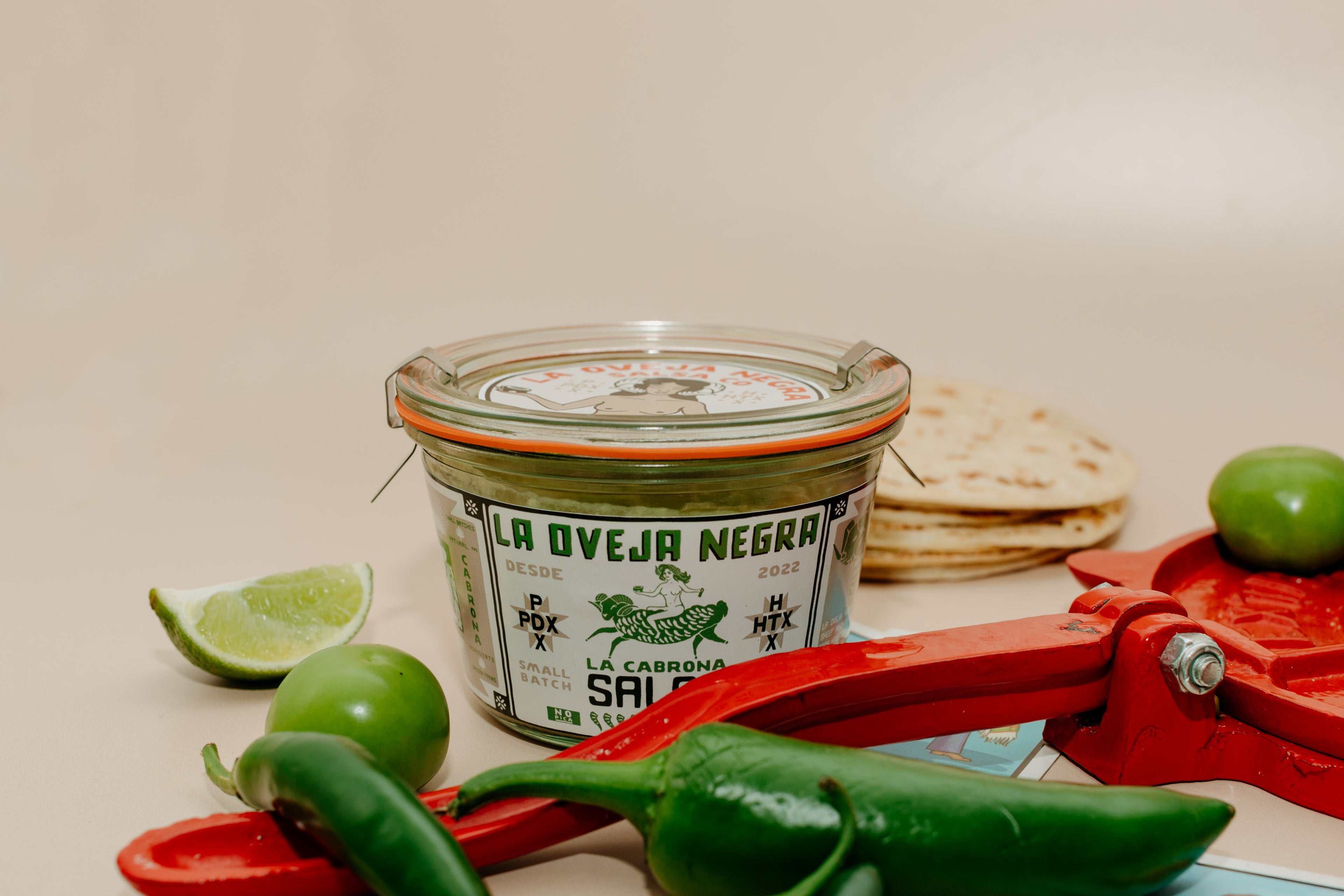 Fresh small batch salsa made in the pacific northwest